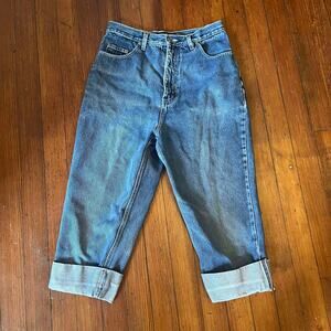Route 66 Women's Denim Jean Cuffed Capri Pants Size 9/10